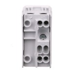 Intrerupator cu revenire Gewiss Top System, un modul, pentru sonerie, modular, IP20, alb - imagine 2