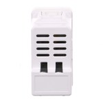 Variator simplu Gewiss Top System, modular, IP20, alb - imagine 2