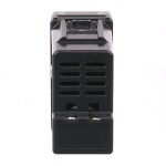 Variator simplu Gewiss Top System, modular, IP20, negru - imagine 2