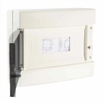 Tablou electric Gewiss, montaj aparent, 12 module, IP40 - imagine 2