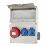 Tablou electric Bemis, montaj aparent, 10 module, IP44 - imagine 2