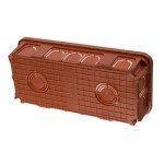 Doza aparat Gewiss, sub tencuiala, cu 6 module, 194 x 90 x 50 mm - imagine 2