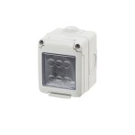 Doza aparat Gewiss, dubla, IP55, 66 x 82 x 55 mm