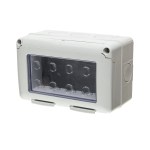 Doza aparat Gewiss, aparenta, pentru 4 module, IP55, 66 x 82 x 65 mm