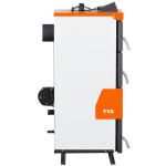 TIS UNI 80 KW Cazan pe combustibil solid(panou comanda+ventilator in set) - imagine 3