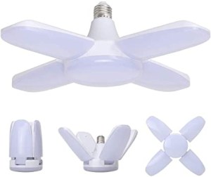 Bec LED 4 Extensii 60W Pliabil si Ajustabil