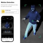 Camera supraveghere cu 5 camere 360° 6MP - imagine 5