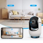 Camera Video de interior, Full HD, Nightvision InfraRed, Wi-Fi - imagine 2