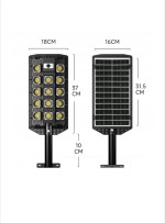 Lampa solara stradala LED W7100A-4 - imagine 6