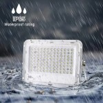 Proiector cu panou solar stradal cu lupa 100W - imagine 3