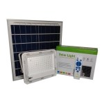 Proiector cu panou solar stradal cu lupa 100W - imagine 2