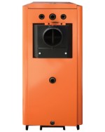 Cazan termic pe lemne, carbune, brichete Ferroli FSB Pro N 50, cu ardere normala, din otel, tiraj natural - imagine 3