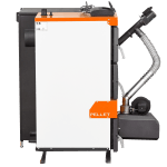 TIS NEW PELLET 15 KW Cazan pe combustibil solid(panou comanda+ventilator in set) - imagine 3